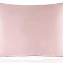 ZIMASILK 100% Pure Mulberry Silk Pillow Cases for Hair and Skin Health,Soft and Breathable,Both Sides Premium Grade 6A Silk, with Hidden Zipper,1pc (King 20"x36", Pale Pink)