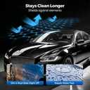 PTZ Crystal Serum 100ml - 9H Graphene Ceramic Coating for Cars - Advanced Car Coating Spray for Shine & Protection - Long Lasting Nano Quick Coat Restore & Paint Sealant - Pro Ptz Crystal Serum