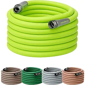 Flexzilla Garden Hose with SwivelGrip, 5/8 in. x 75 ft., Lightweight AllWeather Water Hose, Durable and Flexible, LeakFree Connections