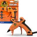 Gorilla Hot Glue Gun (Pack of 1) - Dual Temp Mini Size Hot Glue Gun with Precision Nozzle, Easy Squeeze Trigger, and Enhanced Safety Features for DIY, Craft, Repairs, and More