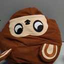 Funziez! Slim Fit Adult Onesie - Animal Halloween Costume - Plush Unisex One Piece Cosplay Suit for Women and Men (Medium, Monkey)