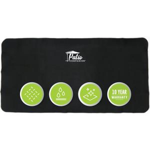 Premium 6030 inch Under Grill Mat, Fire Resistant, for Outdoor Gas Grills, Smokers, Lawn, Deck and Patio, Fire Pit, Oil-Proof, Waterproof, Non-Slip BBQ Protector