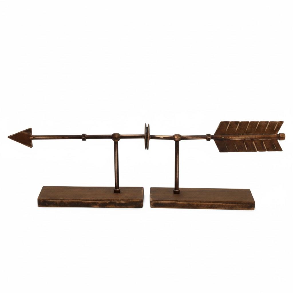 HD Designs Iron Arrow Bookends, 2 pc