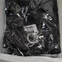 NICETOWN Thermal Insulated Black Blackout Curtains/Drapes 84 inches Length 2 Panels Set for Living Room, 42 inches Wide, Privacy Sound Reducing Room Darkening Draperies Window Treatment