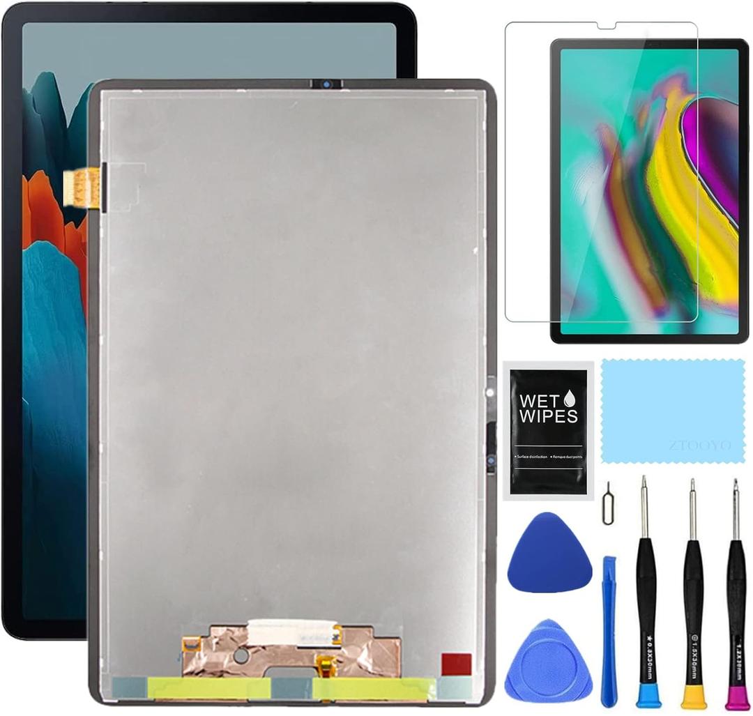 for Samsung Galaxy Tablet S7 Screen Replacement kit for Samsung Tab S7 2020 Screen Replacement SM-T870 T875 LCD Display Digitizer Touch Screen Assembly 11 inch Black