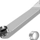 Upgrade UD48S 4" Telescoping Dryer Vent Kit 26"-43" Adjustable Stainless Steel Periscope Flat Dryer Vent Duct, Space-Saving for Tight Spaces, Fits LG/Samsung/Whirlpool, Easy Install Laundry Venting