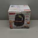 DASH Tasti-Crisp Electric Air Fryer Oven, 2.6 Qt., Black  Compact Air Fryer for Healthier Food in Minutes, Ideal for Small Spaces - Auto Shut Off, Analog, 1000-Watt