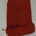 Knitted Christmas Tree Skirt 48 inches - Red Cable Knit Christmas Tree Skirt - Thick Rustic Farmhouse Christmas Tree Skirt Decorations - Xmas Holiday Home Party Decor(Burgundy)