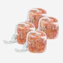 RESISTANCE Himalayan Salt Lick 2lb Block on Rope for Horses, Cattle, Deer, Goats, and Livestock  Pack of 4 Blocks
