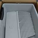 Pieviev Cat Litter Mat Double Layer Waterproof Urine Proof Trapping Mat 1 Pack (Gray, 24x15 Inch (Pack of 1))