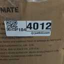 WALK MATE 3 Wheel Rollator Walker with Seat for Slim Seniors, Padded Backrest Lightweight Foldable Travel Walker Ideal for Elderly, 8 Inch Tri-Wheel Modern Mobility Walking Aid Aluminum, Black