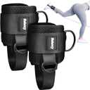 Ankle Straps for Cable Machine Woman, Balency Padded Ankle Strap for Cable Machine Kickback, Cable Ankle Attachment for Gym, Ankle Cuff, Kickback Ankle Strap for Glute Workout, Leg Extensions