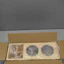 Hair Dryer Countertop Holder, Hair Tool Organizer Wall Mount, Blow Dryer Holder Organizer, Bathroom Countertop Blow Dryer Holder and Curling Iron Holder (Cedar Wood, Log Colour)