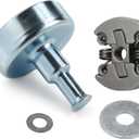 753-05860 Clutch Assembly Compatible with MTD Bolens Craftsman Huskee McCulloch Remington Ryobi Troy-Bilt Yard Machines and Yard-Man Models Replace MTD 753-08114 791-182369 316711370