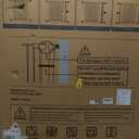 Cumbor 29.7-40.6" Baby Gate for Stairs, Mom's Choice Awards Winner-Dog Gate for Doorways, Pressure Mounted Auto-Close Pet Gates for Dogs Indoor, Safety Child Gate with Easy Walk Thru Door, White