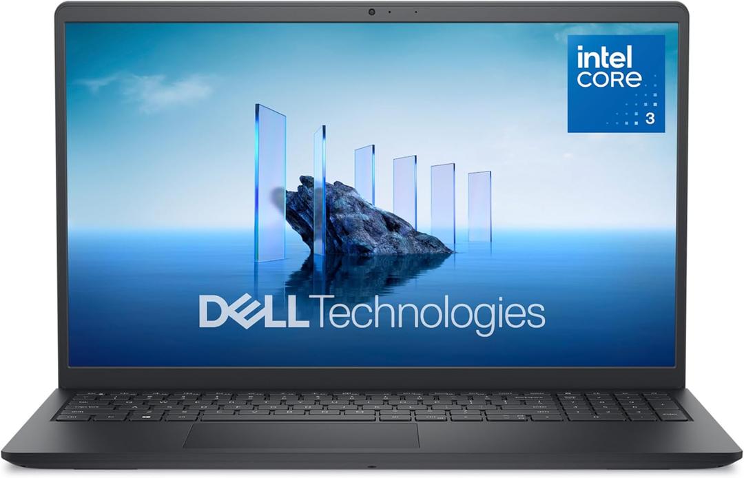Dell 15 Laptop DC15250-15.6-inch FHD 120Hz Display, Intel Core 3 Processor 100U Processor, 8GB DDR4 RAM, 512GB SSD, Intel UHD Graphics, Windows 11 Home, Onsite Service - Carbon Black
