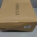 TYNDALL Womens Knee High Boots Platform Chunky Heel Black Boot for women (Black)