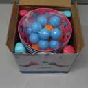 Bennol Outdoor Game Toys for Kids Boys with 20 Balls, Pop Pass Catch Ball Game Outside Toys Gifts for 3 4 5 6 7 8+ Year Old Boy Kids, Outside Outdoor Toy Gifts for Boys Ages 3-5 4-8 (Blue & Pink)