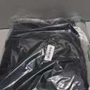 YEOREO Women's Wide Leg Sweatpants Drawstring Baggy Sweatpants Penny Fleece Lined Lounge Pants with Pockets Black, Size M