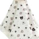 CREVENT Cozy Plush Baby Security Blanket, Loveys for Baby Girls and Boys, Birthday (Dog)