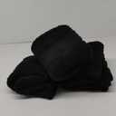 1 Pack 3 Calming Blankets Fluffy Premium Fleece Pet Blanket Soft Sherpa Throw for Dog Puppy Cat Black Small (23x16'')