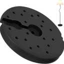 Plastic Table Lamp Round Base Weight Replacement For Home Bedroom Living Room