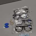 BLS BLUES Reading Glasses for Women for Home, Office & Driving - HD Clear Readers with Blue Light Blocking Protection (A2 Mix) 4 pc