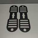 2Pcs Black Universal Fixing Strap, Black Pot Lid Accessories Tools Lid Holder Tools Heat-Resistant, No-Spill Design Transport Accessories Not Easily Damaged