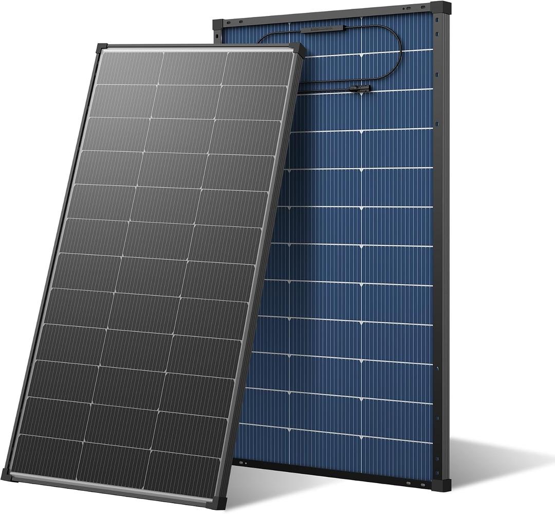 200 Watt Solar Panel N-Type 25.6% High Efficiency 1-pack 200W Solar Panels
