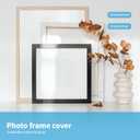 Art3d 5-Pack of 1114" PET/Plexiglass Sheets, Transparent Clear Flexible Plastic Sheet Panels for Craft, Picture Frames, Sign Blank, DIY Display Project