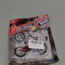 Mini Finger Bike Toy  Alloy Mountain Bicycle Model with Tools, Movable Parts, Gift for Kids & Collectors (Red)