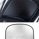 Rear Windshield Sunshade for Tesla Model 3, Foldable Rear Liftgate Sun Shade fo 2019-2025 Model 3
