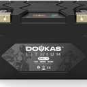 DKL14 550A LiFePO4 Motorcycle Lithium Battery, 12V 4Ah Powersports Battery, Compatible Jet Ski, Quad, Lawn Mower, Scooter, Generator Battery, Snowmobile
