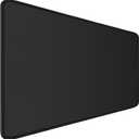 Mouse Pad Gaming, Extra Large Mousepad with Stitched Edges, Premium Microfiber Cloth Surface, Waterproof Non-Slip Base Keyboard Big Desk Mat for Home Office Gaming, 31.5 x 11.8 in, Black