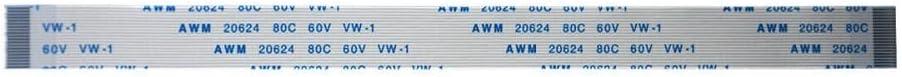 20Pin 0.5 Pitch AWM 20624 80C 60V VW-1 Flex Cable 200mm Type A (PIN Assignment: on The Same Side)