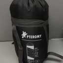 PTEROMY Sleeping Bags for Adults, Lightweight and Machine Washable, Water Resistant Backpacking Camping Sleeping Bag for Warm Cold Weather, Camping Essentials for Hiking Travel (50F~80F / 3 Season, Pink), Up to 6-7 feet tall