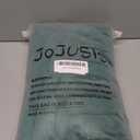 JOJUSIS Pack of 2 Faux Fur Plush Decorative Throw Pillow Covers Couch Cushion Case Soft Pillowcases (Dark Green, 22 x 22-Inch)