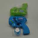 JOYIN 2 Bubble Guns with 2 Refill Solution (10 oz Total), Bubbles Maker, Blower, Machine Gun Blaster for Kids, Toddlers, Outdoors Activity, Party, Birthday Gift, Easter Toys (Blue+Green)