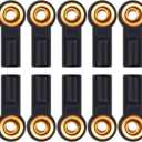 12Pack Vgoohobby Aluminum M3 Tie Rod End Link Rod Ball Head Joint CW Holder 20mm Compatible with Tamiya Axial Redcat HPI Traxxas HSP 1/10 RC Truck Crawler Car (Black)