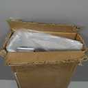 4ft Steel Easy Slip-On Baseboard Heater Cover, No End Caps, for Bathroom & Hydronic System for Extending Cover, White