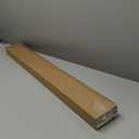 LazBlinds Cordless Cellular Shades, No Tools No Drill Light Filtering Honeycomb Shades Pleated Blinds for Windows, 33'' W x 64'' H, Alabaster