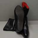 Mens Medieval Renaissance Cosplay Boots Halloween PU Leather Vintage Pirate Viking Shoes 47