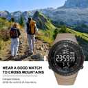L LAVAREDO Mens Digital Watch Sports Military Watches Waterproof Outdoor Chronograph Wrist Watches for Men with LED Back Ligh/Alarm/Date