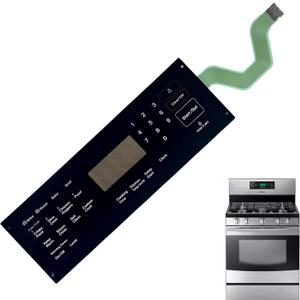 DG34-00020A Range Membrane Switch Touchpad Overlay-Compatible with Samsung Stove/Oven,Replaces AP5623392,PS4240764,NE594R0ABSR,NE59J3420SS,NE59J3420SB, NE59J3421SS,NE595R0ABSR-Touch Panel