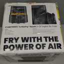 CHEFMAN 2 Qt Mini Air Fryer  Digital Space-Saving Compact Air Fryer with Nonstick and Dishwasher Safe Basket, Quick & Easy Meals in Minutes, Features Digital Timer and Shake Reminder  Black