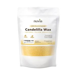 Candelilla Wax - 100% Pure & Natural, Vegan, Cosmetic & Food Grade, Granule Form; 16oz