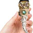Rileryan Fake Witch Blade Witchcraft Supplies Accessories Obsidian Crystal Wiccan Halloween Decor