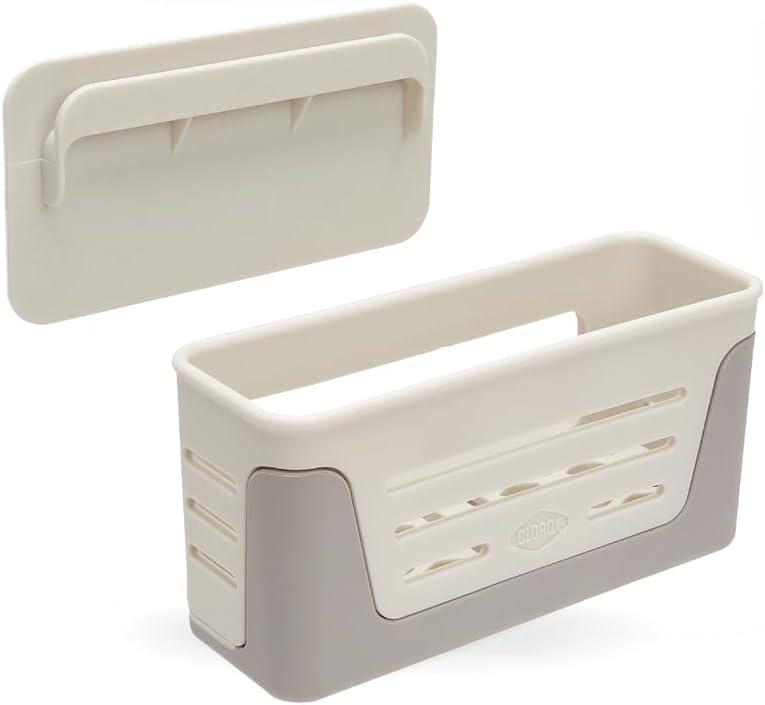 Clorox KeptClean Expandable Sink Caddy, one size, Almond Cream