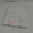 YunKo 15 Pack Dozen Cupcake Boxes White Cupcake Containers with Window Fit 12 Cupcakes or Muffins