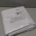 BGment Short Blackout Curtains for Small Window 40 Inch Long, Thermal Insulated Full Room Darkening Bedroom Curtains Noise Cancelling Privacy Rod Pocket Kitchen Curtains, 2 Panels, 42 Wide, Pure White